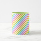 Mug Bande de bonbons colorée (Centre)