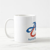 Mug Bande de café avec logo AAS (Gauche)