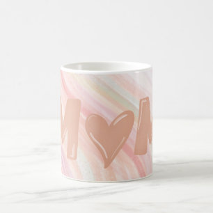 Mug Bande de café de la fête des mères