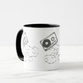 Mug Bande de cassette (Devant gauche)