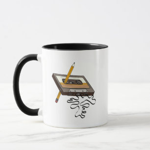 Mug Bande de cassette Retro Rewind 80's Style