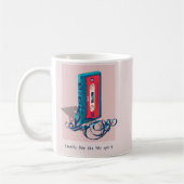 Mug Bande de cassette vintage des années 90 (Gauche)