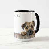Mug Bande de chien de Terrier (Devant droit)