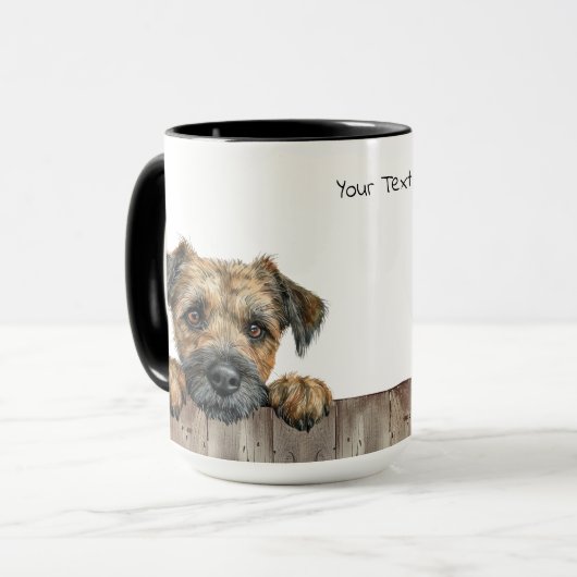 Mug Bande de chien de Terrier (Devant gauche)