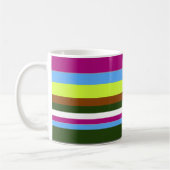 Mug Bande de concepteur Customisé coloré (Gauche)