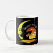 Mug Bande de coucher de soleil sur la lune (Gauche)