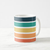Mug Bande de couleurs (Devant droit)