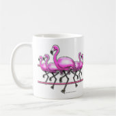 Mug Bande de Flamant rose (Gauche)