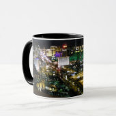 Mug Bande de Las Vegas et souvenir de signe (Devant gauche)
