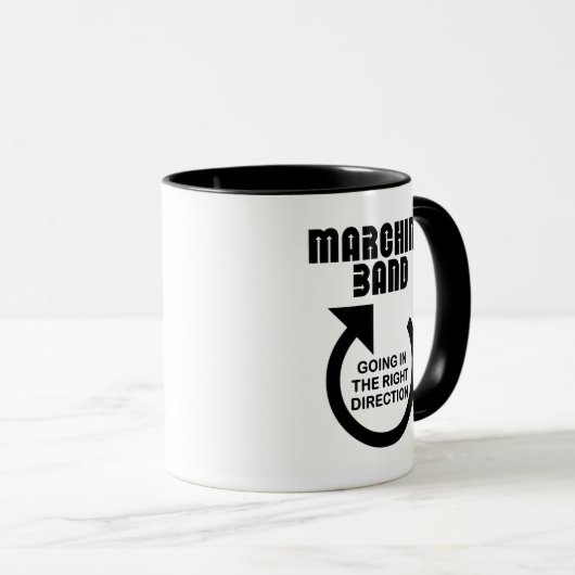 Mug Bande de marquage de direction droite (Devant droit)