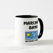 Mug Bande de marquage Météo (Devant droit)