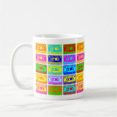 Mug Bande de mélange psychédélique (Gauche)