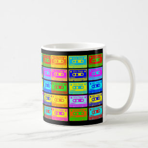 Mug Bande de mixage psychédélique - Arrière - plan noi
