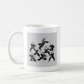 Mug bande de ninja de meme (Gauche)