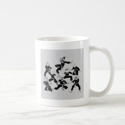 Mug bande de ninja de meme (Droite)