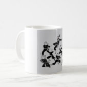 Mug bande de ninja de meme (Devant gauche)