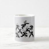 Mug bande de ninja de meme (Centre)