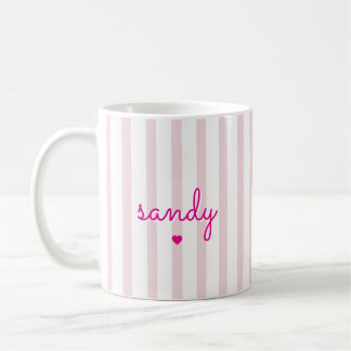 Mug Bande de nom personnalisée Nouvel anniversaire de