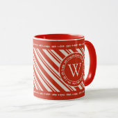 Mug Bande de Sucre de canne monographique (Devant droit)