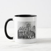 Mug Bande de vaches Dodge City avec instruments (Gauche)