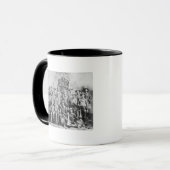 Mug Bande de vaches Dodge City avec instruments (Devant gauche)