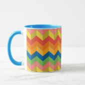 Mug bande de zigzag (Gauche)