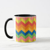 Mug bande de zigzag (Gauche)