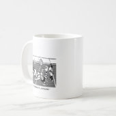 Mug Bande dessinée 2163 de garde de croisement (Devant gauche)