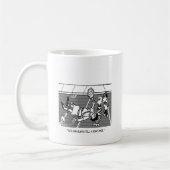 Mug Bande dessinée 2163 de garde de croisement (Gauche)