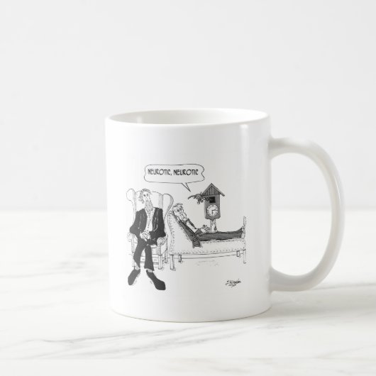 Mug Bande dessinée 2199 de psychiatre (Droite)