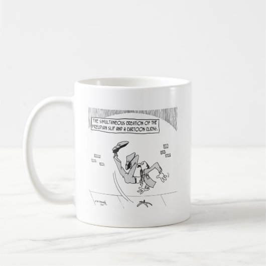 Mug Bande dessinée 3169 de Freud (Gauche)