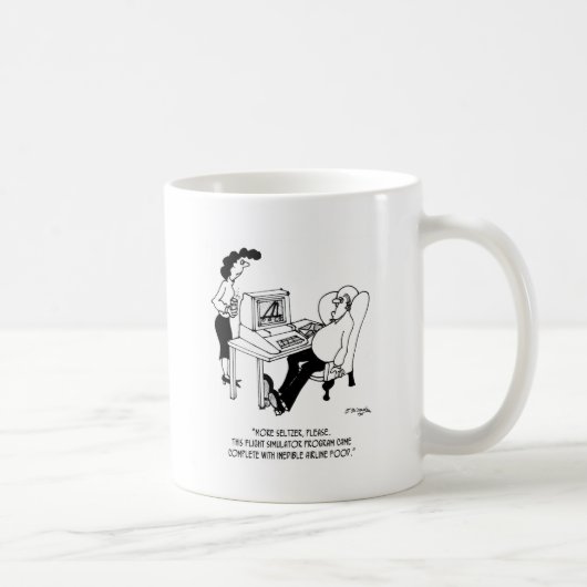 Mug Bande dessinée 3367 de vol (Droite)