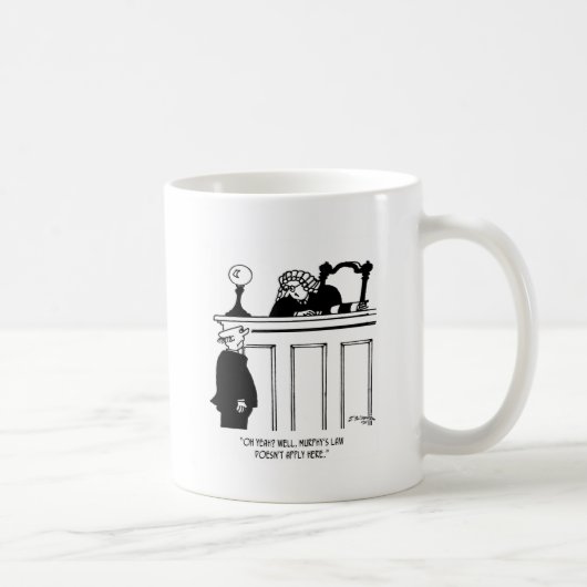 Mug Bande dessinée 4588 de juge (Droite)