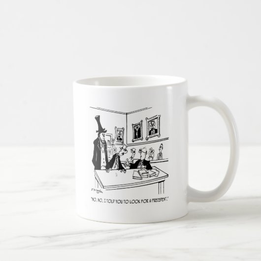 Mug Bande dessinée 5488 de Lincoln (Droite)