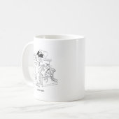 Mug Bande dessinée 5619 de chat (Devant gauche)