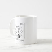 Mug Bande dessinée 9479 de chien (Devant gauche)