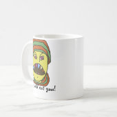 Mug Bande dessinée affamée de WEIRDOS drôles (Devant gauche)