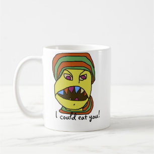 Mug Bande dessinée affamée de WEIRDOS drôles