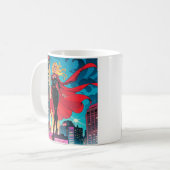 Mug Bande dessinée américaine, bande dessinée rétro am (Devant gauche)