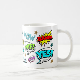 Mug Bande dessinée - bulles vocales