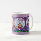 Mug Bande dessinée d'anniversaire (Devant droit)