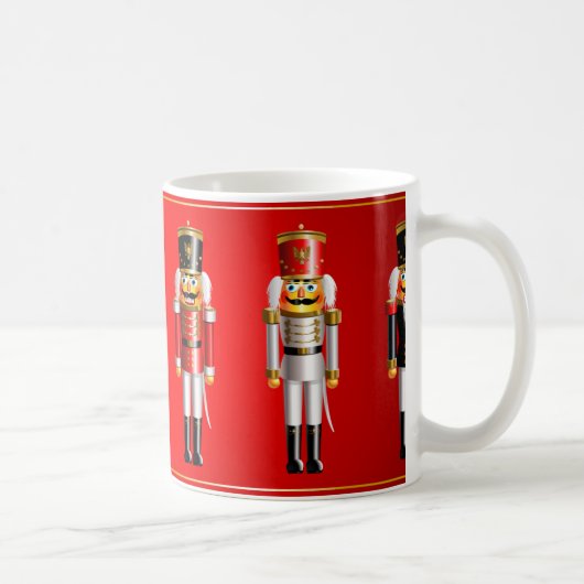 Mug Bande dessinée d'armée de casse-noix de Noël (Droite)