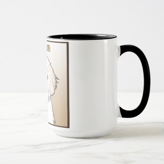 Mug Bande dessinée de Cavachon (Droite)
