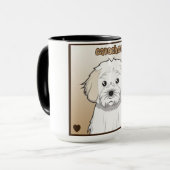 Mug Bande dessinée de Cavachon (Devant gauche)