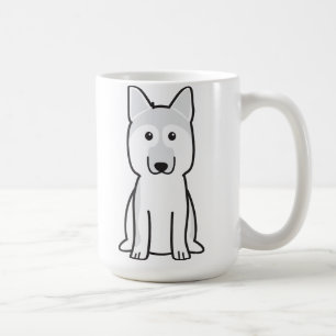 Mug Bande dessinée de chien de berger allemand