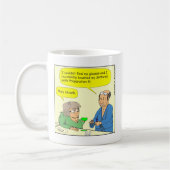 Mug bande dessinée de crème de hémorroïde de 408 (Gauche)