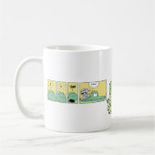 Mug Bande dessinée de crocodile de marais (Gauche)