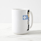 Mug Bande dessinée de docteur (Devant droit)