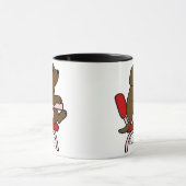 Mug Bande dessinée de l'étudiant 1 de Labrador de (Centre)