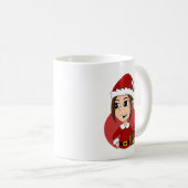 Mug Bande dessinée de Noël (Devant droit)
